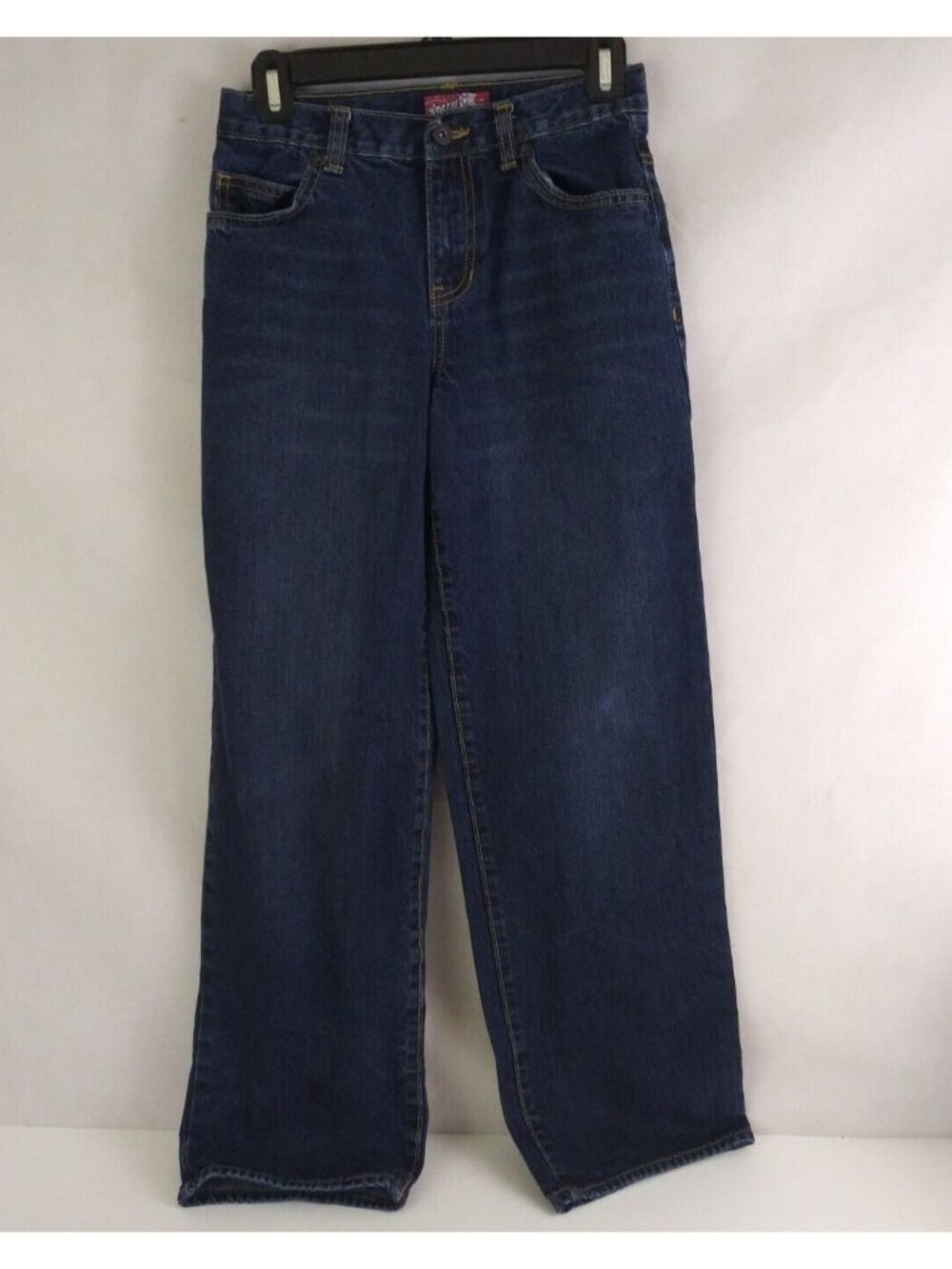 Old Navy Whiskered Adjustable Waist Regular Fit Bootcut Jeans Boys Size 14
